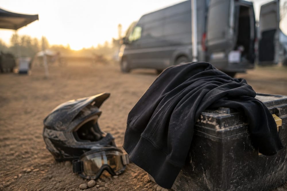 Pull motocross: choisir un sweat utile au paddock, pas seulement un logo