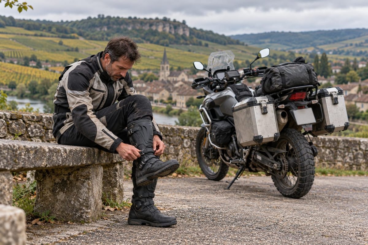 Bottes moto touring : choisir la protection adaptée aux longs trajets