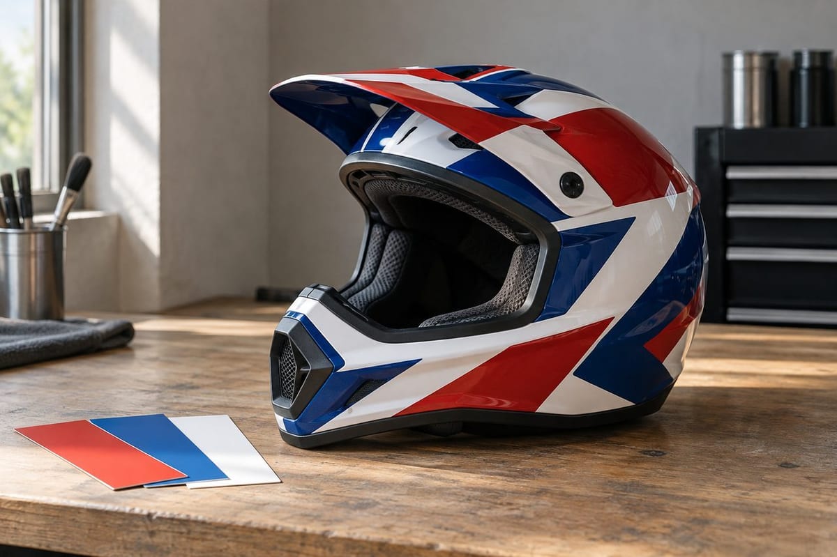 Casque moto personnalisé : choisir le bon décor sans sacrifier la sécurité