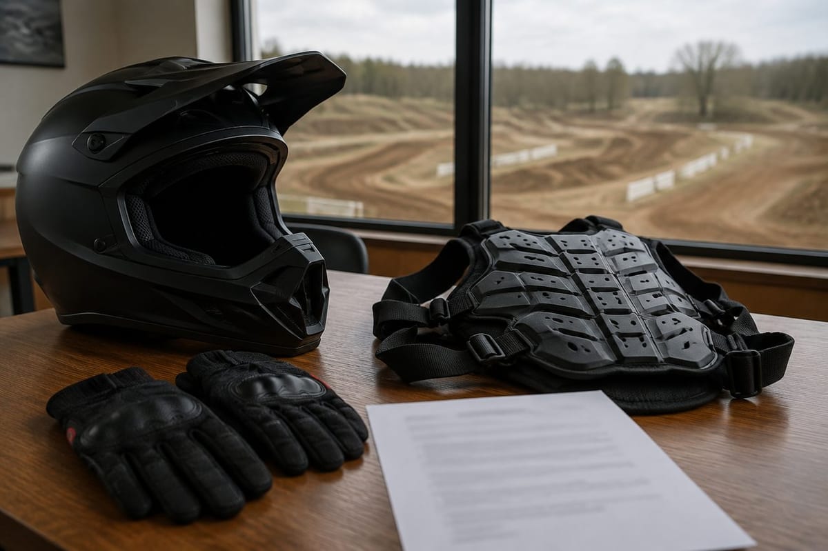 License motocross : licence FFM, journée, entraînement et compétition expliqués